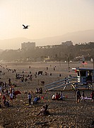 Santa Monica Beach, Los Angeles, Estados Unidos