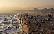 Santa Monica Beach, Los Angeles, Estados Unidos