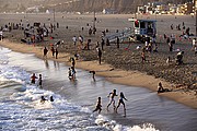 Santa Monica Beach, Los Angeles, Estados Unidos