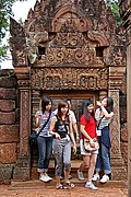 Templo Banteay Srei, Angkor, Camboya