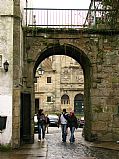 Praza de Mazarelos, Santiago de Compostela, España