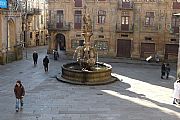 Praza Praterias, Santiago de Compostela, España