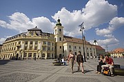 Plaza Mayor, Sibiu, Rumania