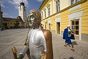 Plaza Mayor, Sibiu, Rumania