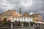 Plaza Menor, Sibiu, Rumania