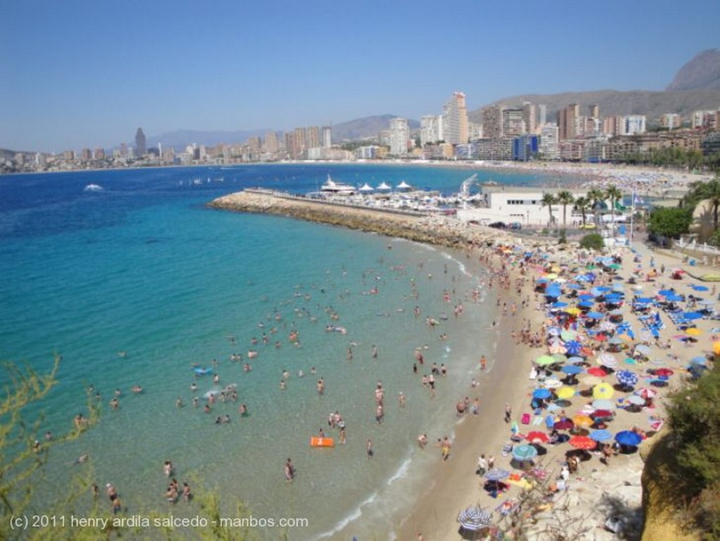 Foto de Benidorm, Mediterraneo, Valencia, España - Playa Este Benidorm