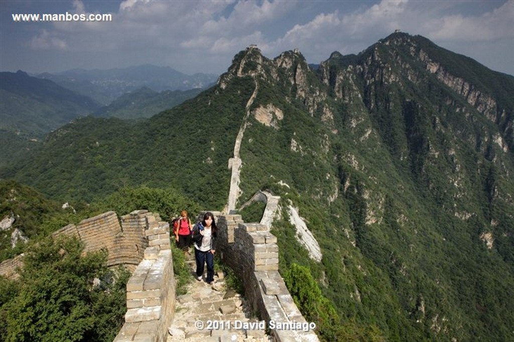 La Gran Muralla
Great Wall At Mutianyu  beijing  china
Beijing