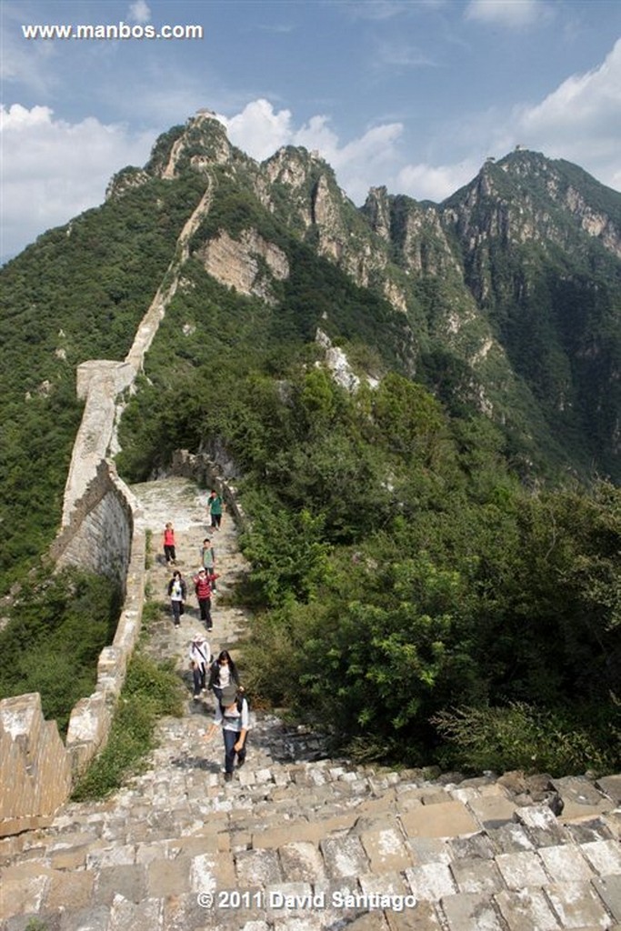 La Gran Muralla
Great Wall At Mutianyu  beijing  china
Beijing