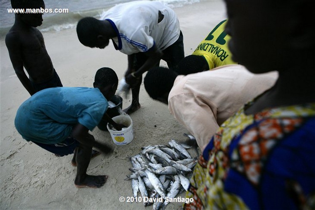 Islas Bijagos 
Pesca en el Hotel Nuevo Orango Guinea Bissau 
Islas Bijagos 