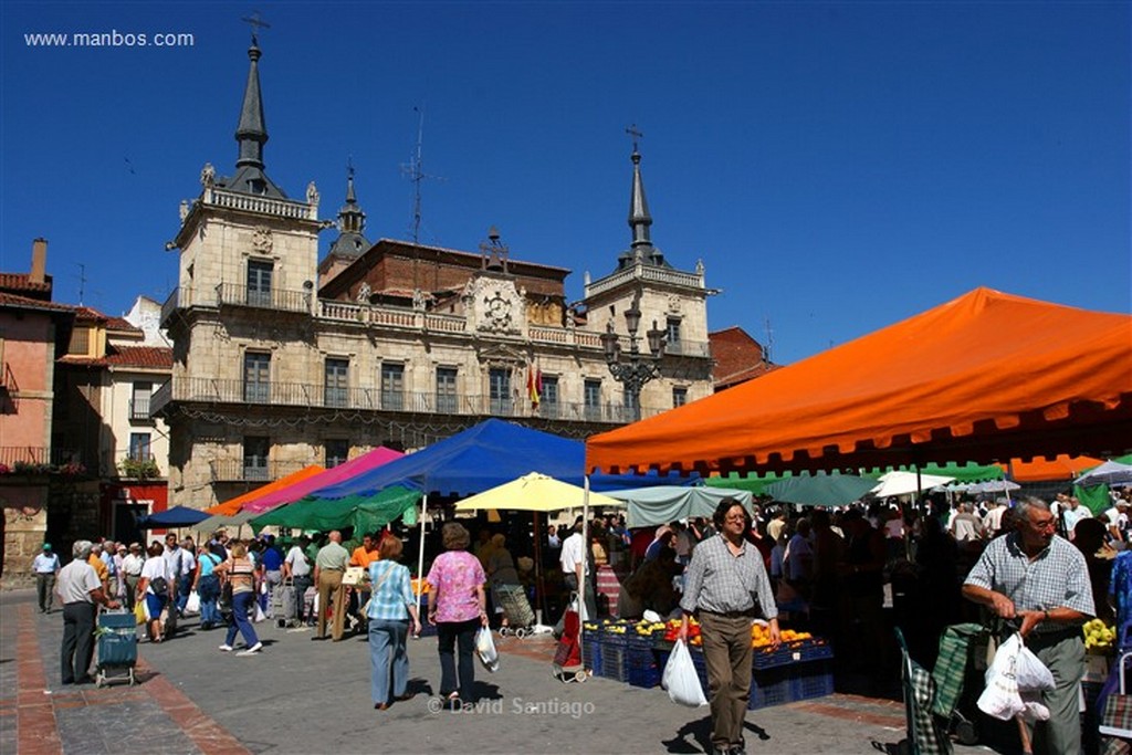 Leon
Mercado en la Plaza Mayor de Leon
Leon