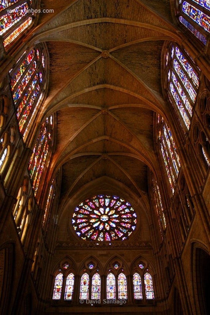 Leon
Vidrieras en la Catedral de Leon
Leon