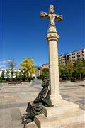 Plaza de San Marcos, Leon, España