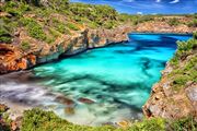 Calo Des Moro, Mallorca, España