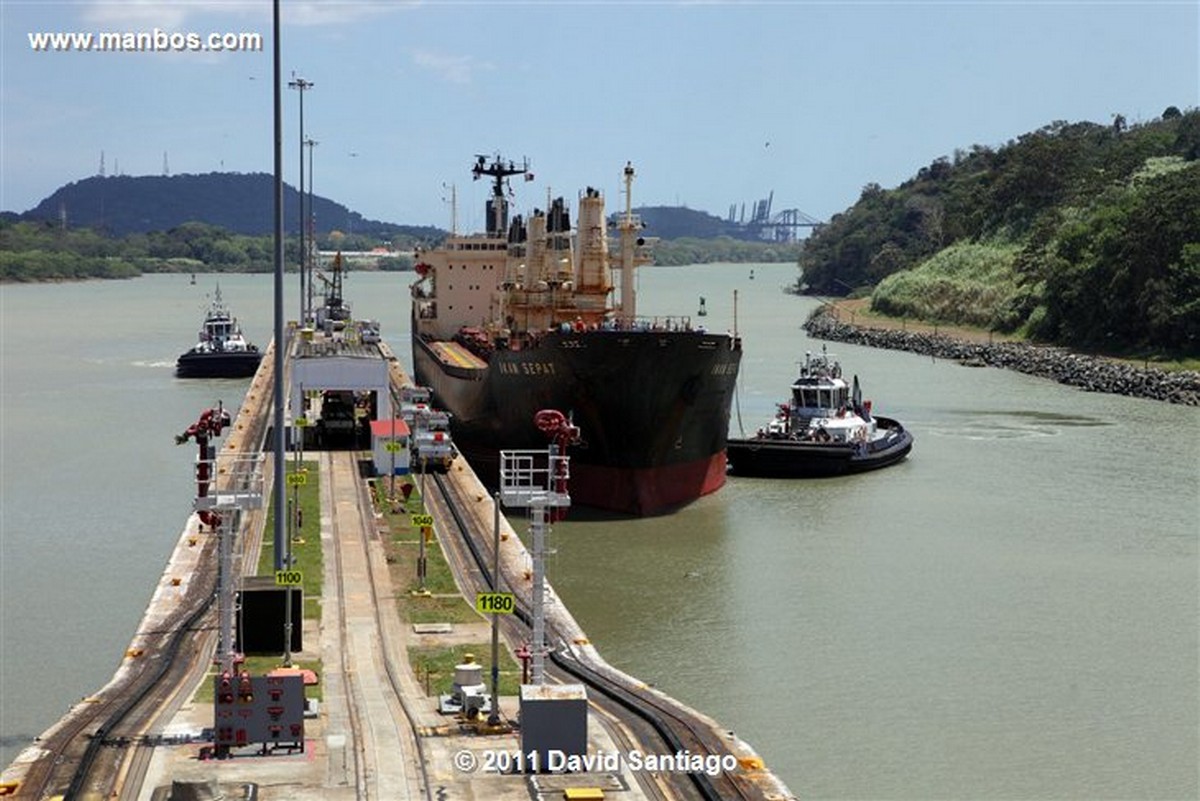 Panama
Miraflores Locks Boat Going Through The Miraflores Locks Pacific Ocean
Panama