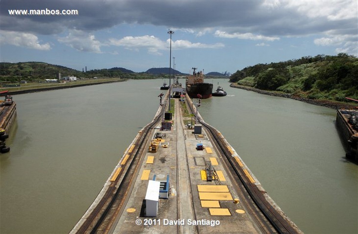 Panama
Miraflores Locks Boat Going Through The Miraflores Locks Pacific Ocean
Panama