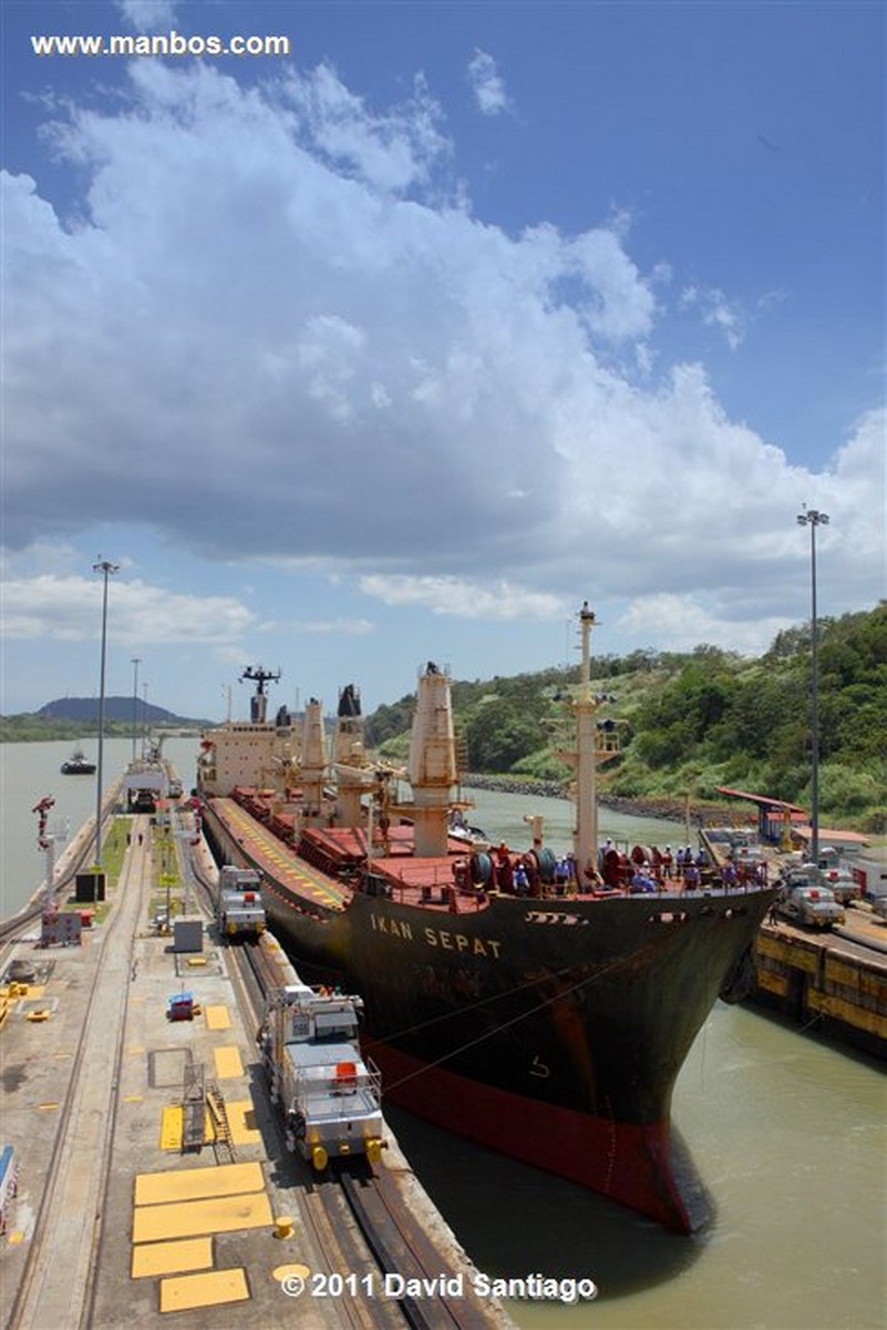 Panama
Miraflores Locks Boat Going Through The Miraflores Locks Pacific Ocean
Panama