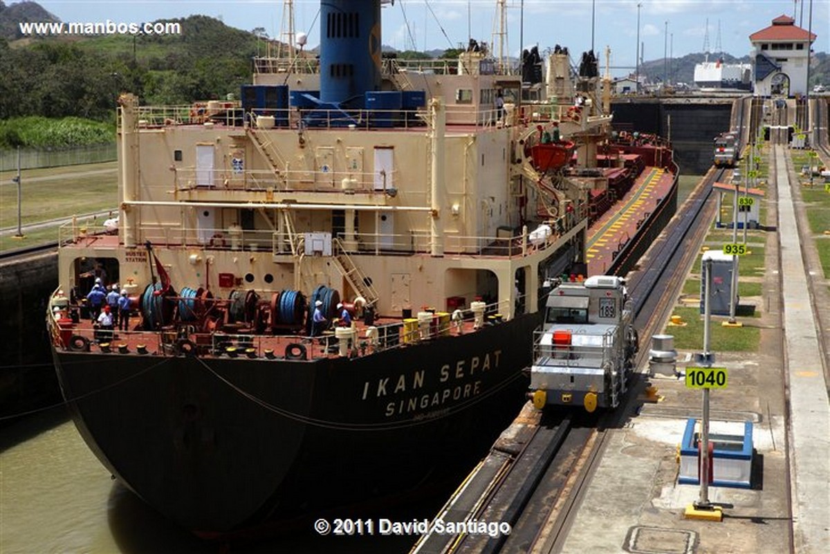 Panama
Miraflores Locks Boat Going Through The Miraflores Locks Pacific Ocean
Panama