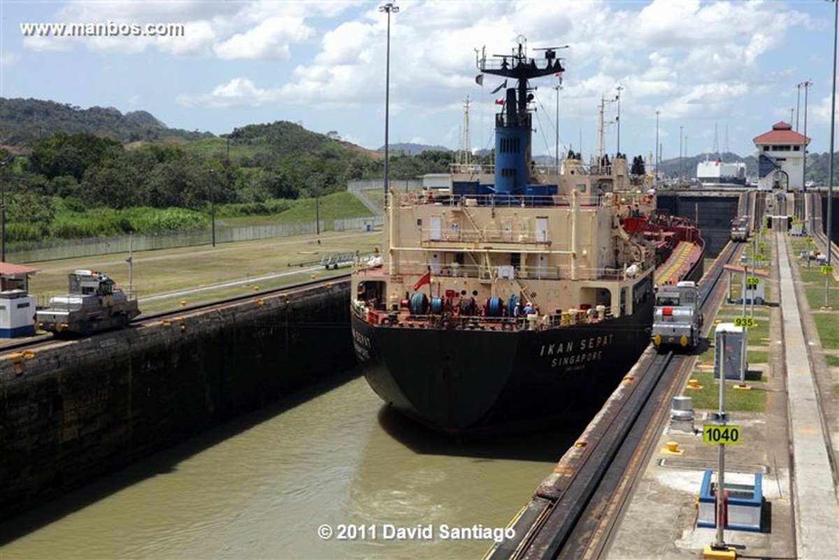Panama
Miraflores Locks Boat Going Through The Miraflores Locks Pacific Ocean
Panama