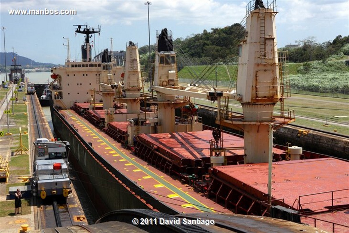 Panama
Miraflores Locks Boat Going Through The Miraflores Locks Pacific Ocean
Panama