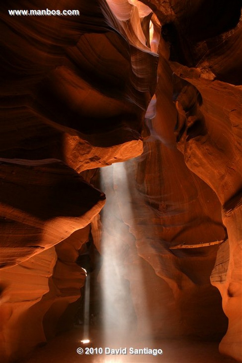 Antelope Canyon National Park 
Antelope Canyon Cañon Page Arizona 
Arizona 