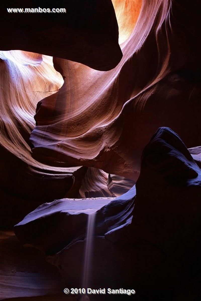 Antelope Canyon National Park 
Antelope Canyon Cañon Page Arizona 
Arizona 