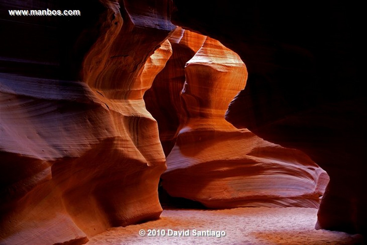 Antelope Canyon National Park 
Antelope Canyon Cañon Page Arizona 
Arizona 