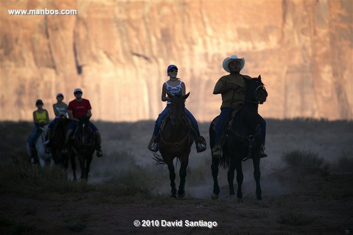 Monument Valley National Park 
Caballos Monument Valley EEUU 
Utah