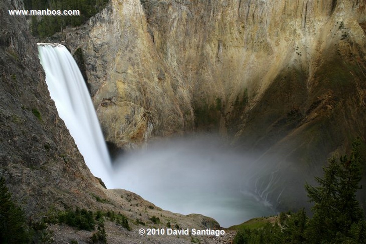 Yellowstone 
Yellowstone Lower Falls Eeuu 
Wyoming 