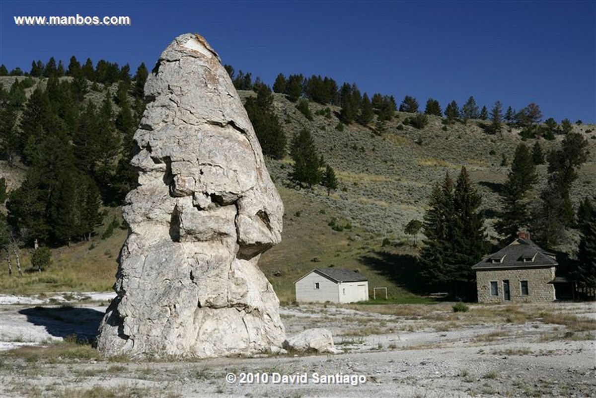 Yellowstone 
Yellowstone Mammoth Hot Springs Eeuu 
Wyoming 