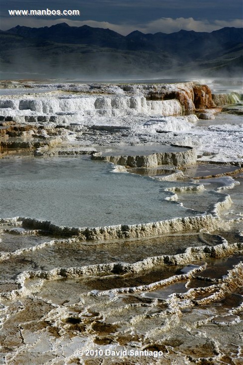 Yellowstone 
Yellowstone Mammoth Hot Springs Eeuu 
Wyoming 