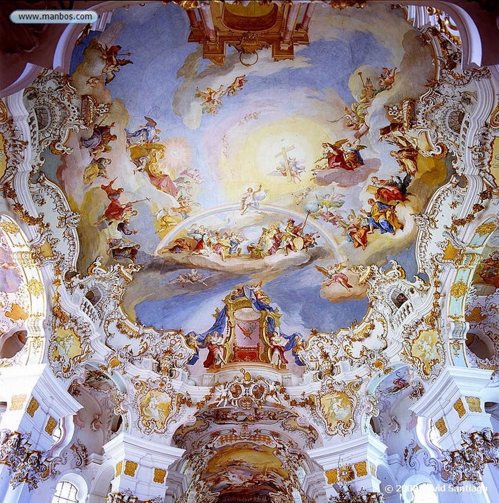Fotos de Wies, Baviera, Alemania, Iglesia de Wies - Baviera:  -  Foto 17127/11 Autor: David Santiago