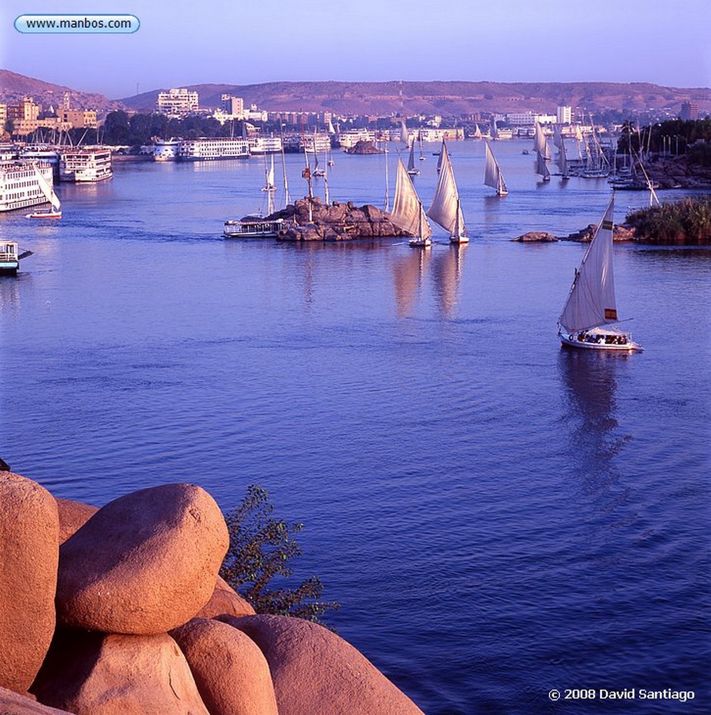 Rio Nilo
Faluca sobre el rio Nilo-Asuan
Rio Nilo