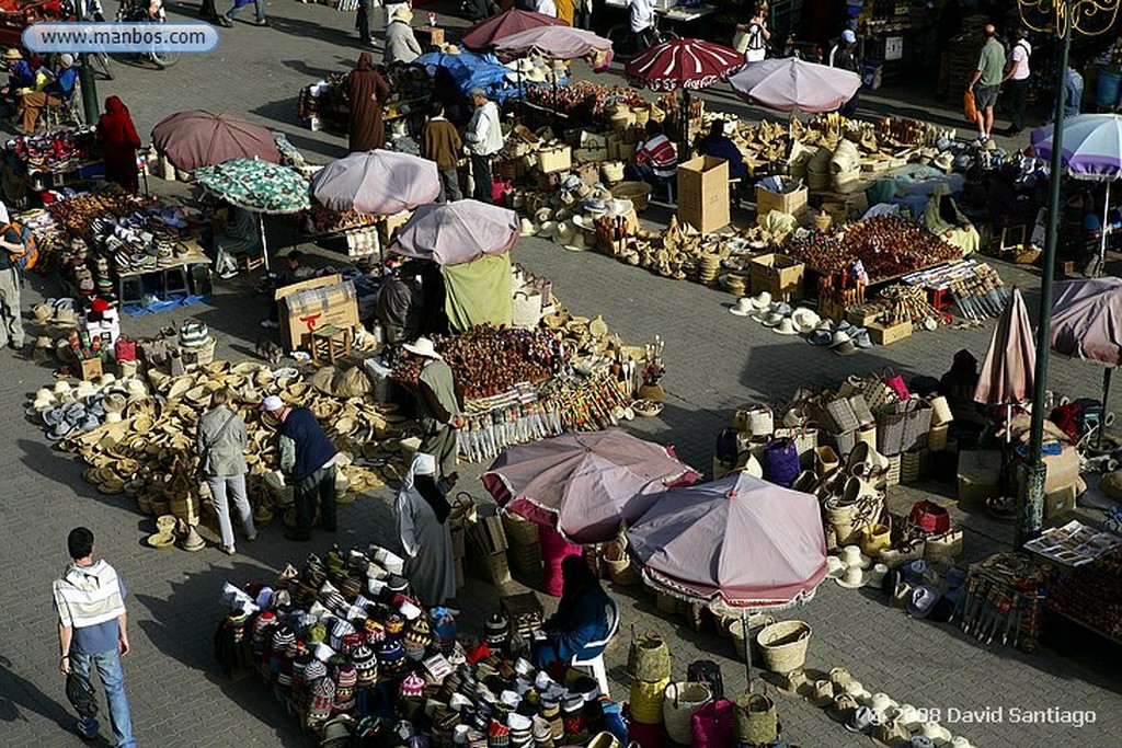 Marrakech
Zoco en La Medina de Marrakech
Marruecos