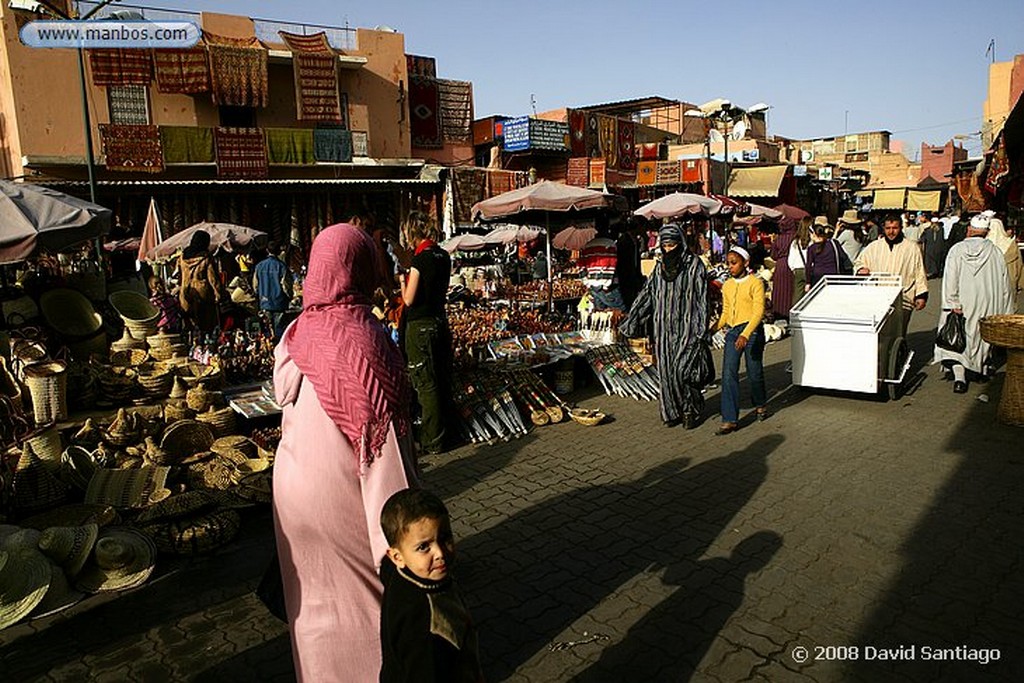 Marrakech
Zoco en La Medina de Marrakech
Marruecos