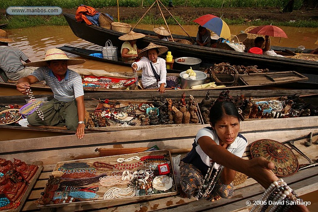 Lago Inle
Mercado de ywama en el Lago Inlhe Myanmar
Lago Inle