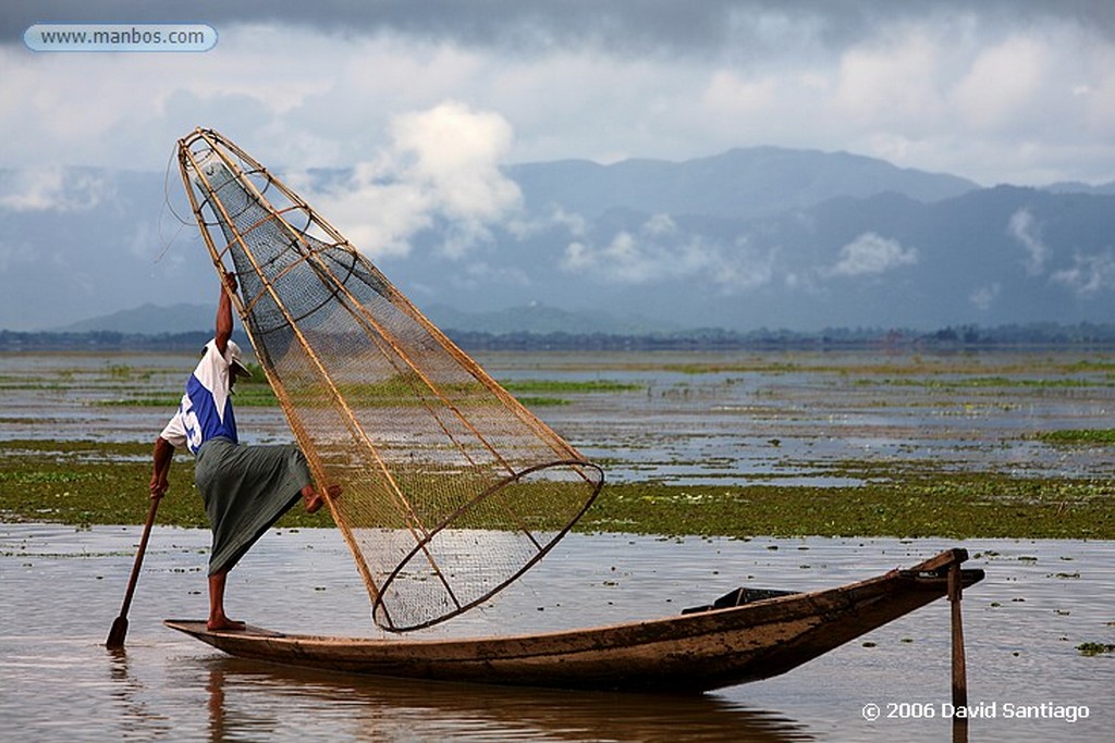 Lago Inle
Pescador en el Lago Inle Myanmar
Lago Inle