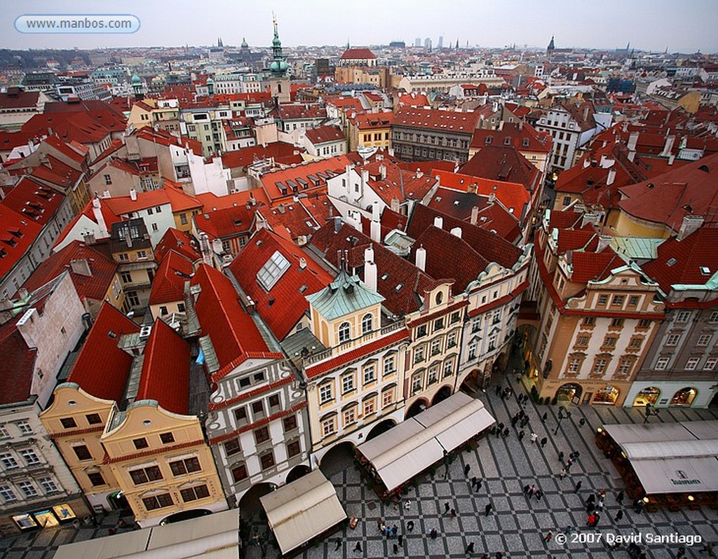 Praga
La Plaza y los tejados de Stare Mesto desde la Torre del Ayuntamiento
Praga