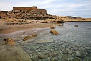 Castillo de San Ramon, Cabo de Gata, España