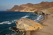 Playa el Monsul, Cabo de Gata, España