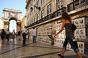 Arco de Rua Augusta, Lisboa, Portugal