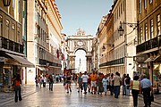 Arco de Rua Augusta, Lisboa, Portugal