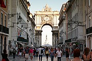 Arco de Rua Augusta, Lisboa, Portugal