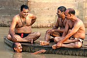 Rio Ganges, Varanasi, India