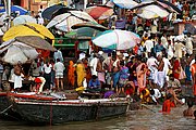 Rio Ganges, Varanasi, India