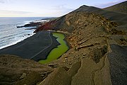 La laguna de los ciclos, Lanzarote, España