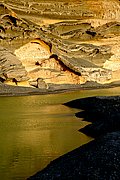 La laguna de los ciclos, Lanzarote, España