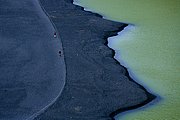 La laguna de los ciclos, Lanzarote, España