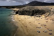 Playa Papagayo, Lanzarote, España