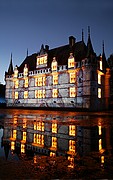 Castillo de Azay le Rideau, Valle del Loira, Francia