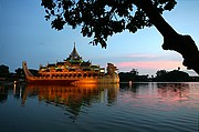 Lago Kandgawgyi, Yangon, Myanmar